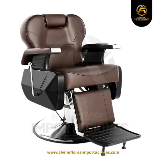 [SILLO20658] Sillón Barbero Harley Marrón